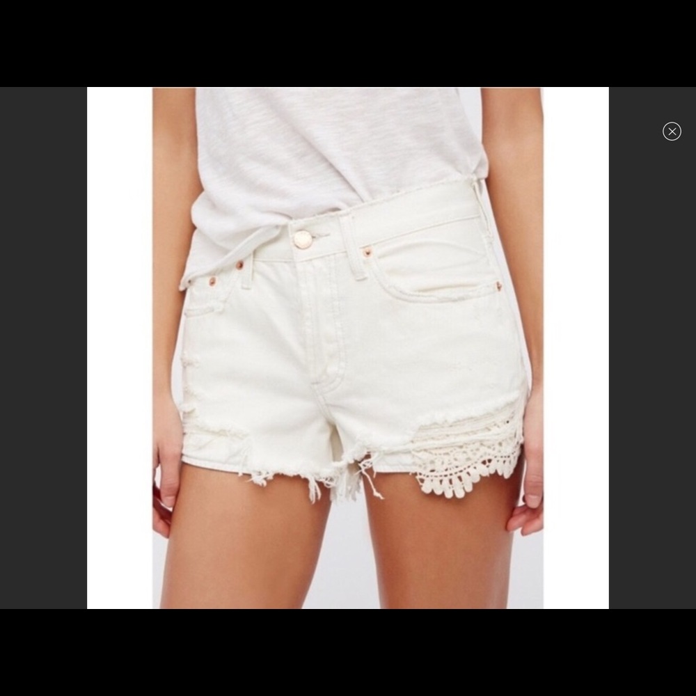 Free People Daisy Chain Shorts NWT